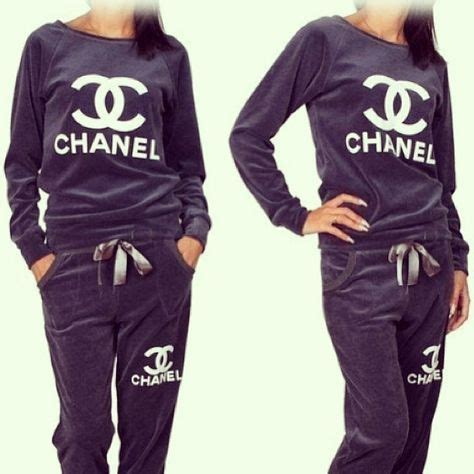 chanel mens sweatsuit|chanel silk pajamas.